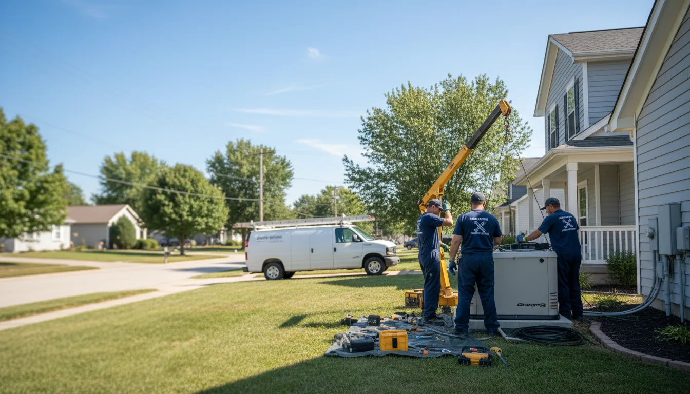 Generator Installation in Evansville, IL near me